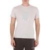 Calvin Klein Men's Stratus Grey Logo Box Print Cotton T-shirt