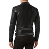 Philipp Plein Studded Leather Biker Jacket, Size 4XL