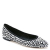 Giuseppe Zanotti Ladies Amur Crystal Suede Ballerina Flats