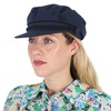 Maison Michel Navy New Abby Cotton Sailor Cap