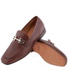 Salvatore Ferragamo Men's Giove Gancini Ornament Loafers