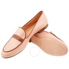 Gianvito Rossi Ladies Two-tone Leather Loafers