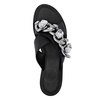 Philipp Plein Crystal Chain Flat Leather Sandals