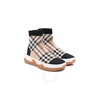 Burberry Kids Vintage-Check Sock-Style Sneakers