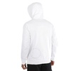 Burberry Optic White Globe Graphic Cut-Out Sleeve Hoodie