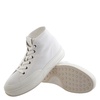 Tods Men's White Knit High-Top Sneakers