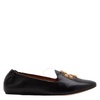 Tory Burch Black Eleanor Leather Loafers