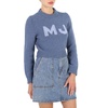 Marc Jacobs Blue Shadow Wool The Shunken Sweater