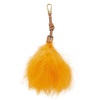 Loewe Feather Charm in Orange