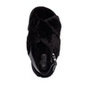 Moncler Solarisse Faux-Fur Slingback Flat Sandals