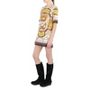 Moschino Teddy Bridle-Print T-Shirt Dress