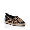 Philipp Plein Leopard Print Ponyskin Espadrilles