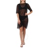 Wolford Ladies Black Transparent Soft Tulle Yoon Beach Cover Up