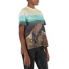 Stella McCartney Ladies All-Over Photographic Print Leopard T-Shirt