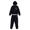 Moncler Boys Navy Logo Patch Hooded Tracksuit Set