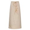 Zimmermann Ladies Cream Luminosity Pencil Midi Skirt