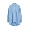 BOTTEGA VENETA Blue Cotton Shirt for Women - SS24 Collection