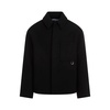 JACQUEMUS Elegant Mini Wool-Blend Jacket