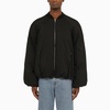 Loewe Black Padded Fabric Bomber Jacket Men