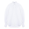 Alaia White Shirt With Balloon Sleeves Women