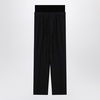 Alaia Grey Trousers With Knitted Band Women