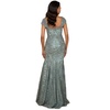 Women's Fitted Lace Mermaid Gown