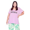 Plus Size Dream Big Sleep Top