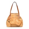 Classic Geo Print Shoulder Bag