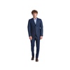 Blue Wool Slim Fit Suit