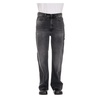 Grey Winona Over Fit Cotton Jeans