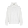 White Hooded Sweatshirt French Terry AW24