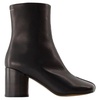 ankle boots -  - leather - black