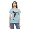 Action Light Blue Cotton T-Shirt