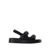 Loop Platform Slides - Elleme - Black - Leather