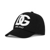 Kids Black Baseball Cap with DG Logo