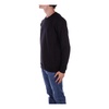 Black Logo Side Sweater