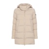 Beige Padded Water-Resistant Coat