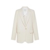 Chic Waffle Jacket - White