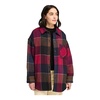 Red Flannel Oversized Shirt