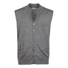 Grey Wool Waistcoat Classic Style