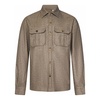 Beige Wool Blend Overshirt AW24