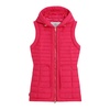 Pink Hibiscus Vest - Water-Repellent Wind Resistant