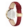 Palazzo Empire Red Leather Gold Watch