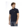 Blue Embroidered Polo Shirt