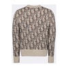 Oblique Print Knitwear for Men