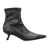 Black Closed Toe Ankle Boot