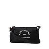 Logo Crossbody Bag Black Nylon