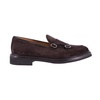 Double Buckle Suede Loafer