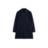 Blue Lemon Coat Polyamide Button Closure