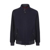 Navy Wool Jacket Double Style